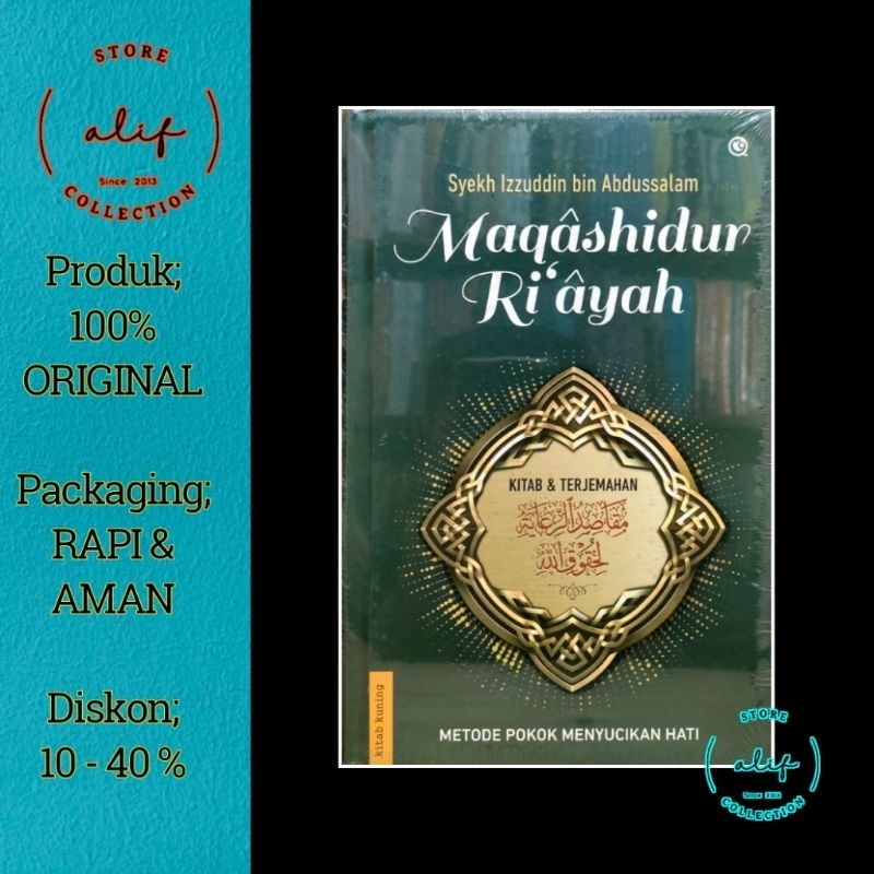 MAQOSHIDUR RI'AYAH - Syekh Izzuddin Bin Abdussalam