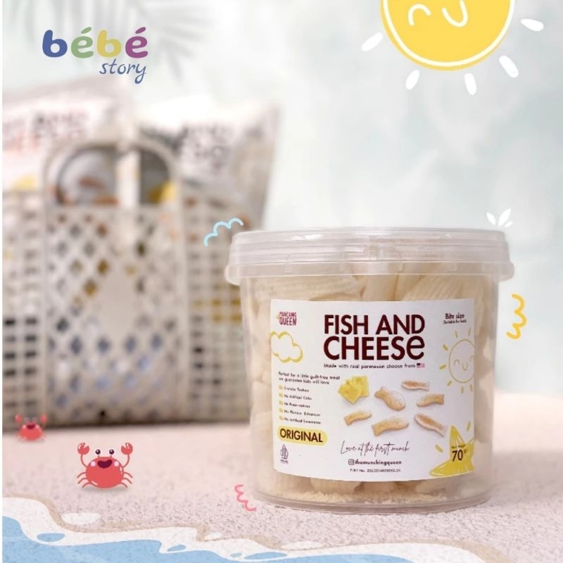 

MUNCHING QUEEN - FISH AND CHEESE / KERUPUK SIAP MAKAN