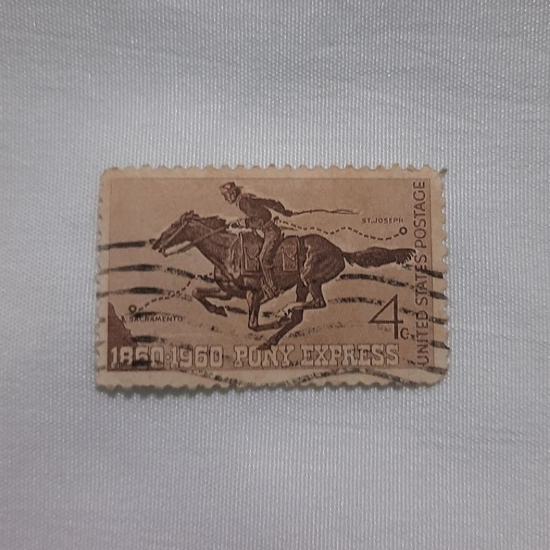 

Prangko/Stamp Pony Express