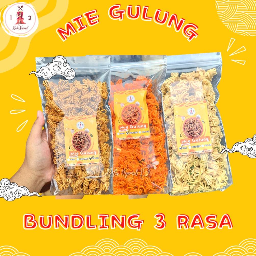 

R3dy Stok BUNDLING SEMUA 3PCS 23GRAM MIE GULUNG CETAR Special Price