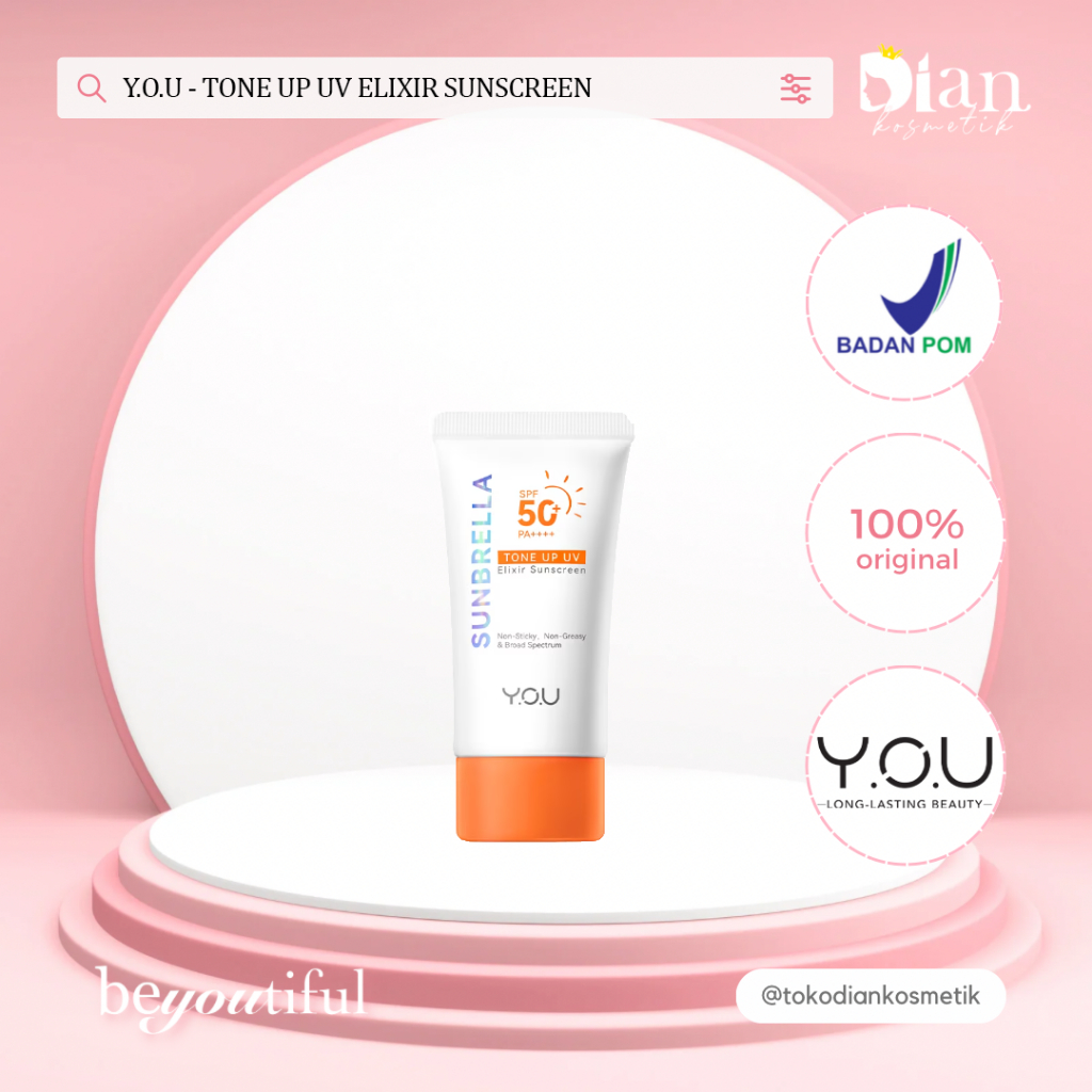 Y.O.U - TONE UP UV ELIXIR SUNSCREEN