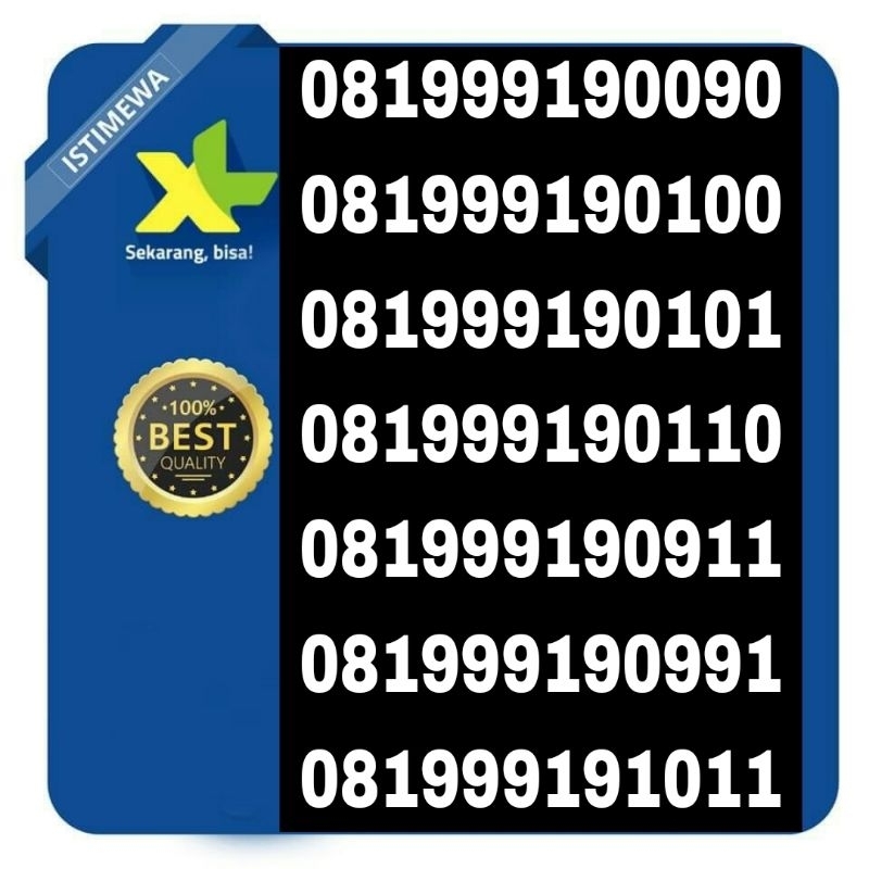 nomorcantik xl 0819 saja