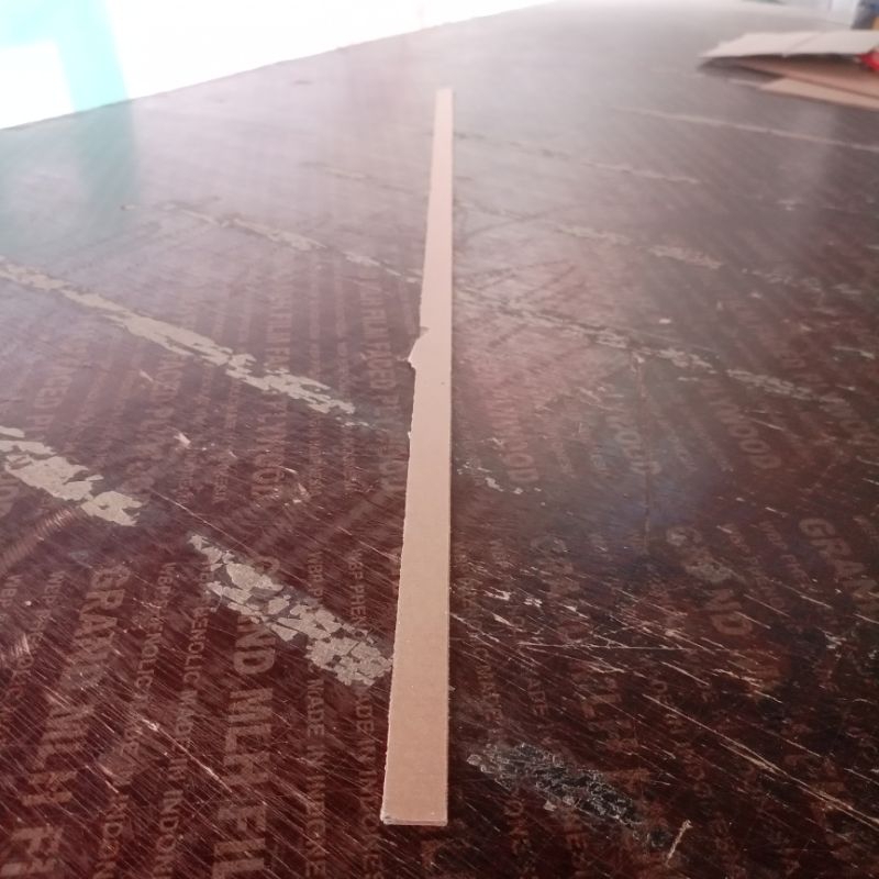 

Acrylic putih susu tebal 2mm ukuran 3.5x200cm