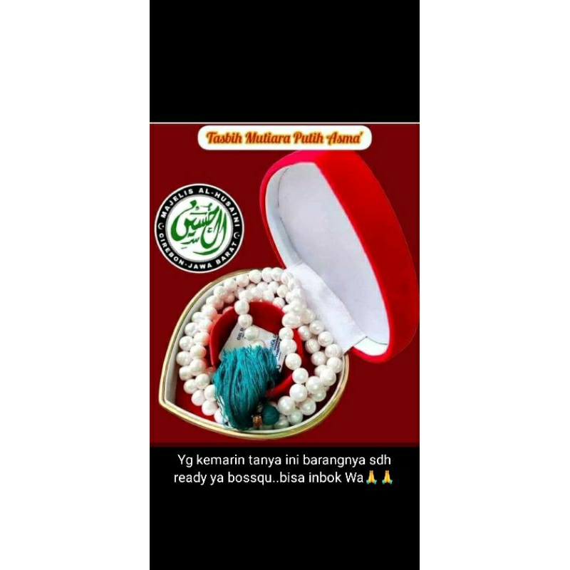 Tasbih mutiara asma'