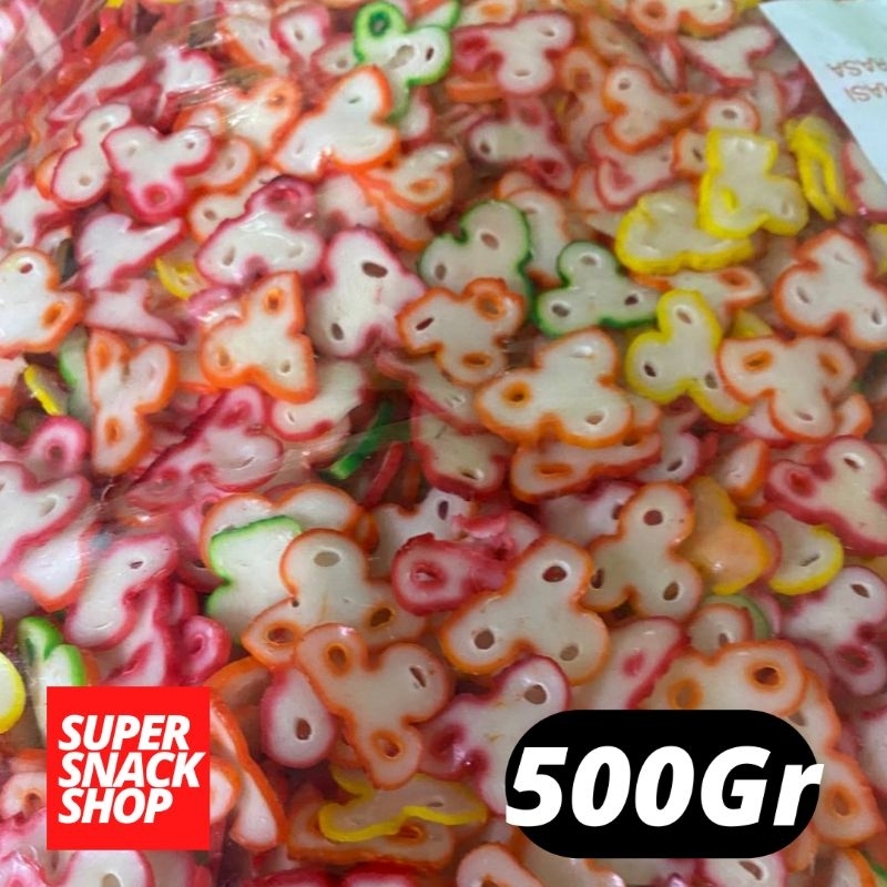 

KRUPUK / KERUPUK MENTAH / KERUPUK SEBLAK MIKIMOS 500GR