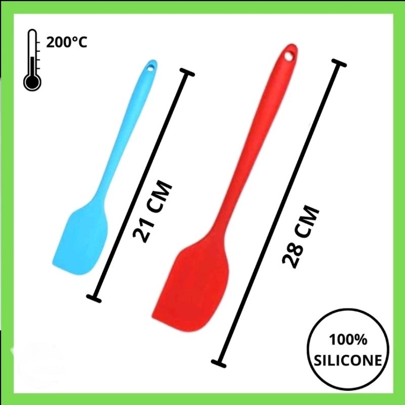 Spatula Masak Silikon / Spatula Silicon Tahan Panas / Spatula Masak