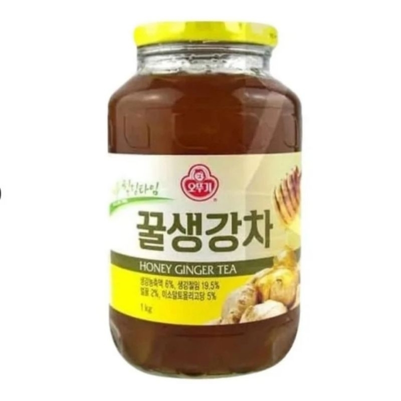 

Korea Honey Ginger Tea Teh Jahe Madu Korean Drink 1kg