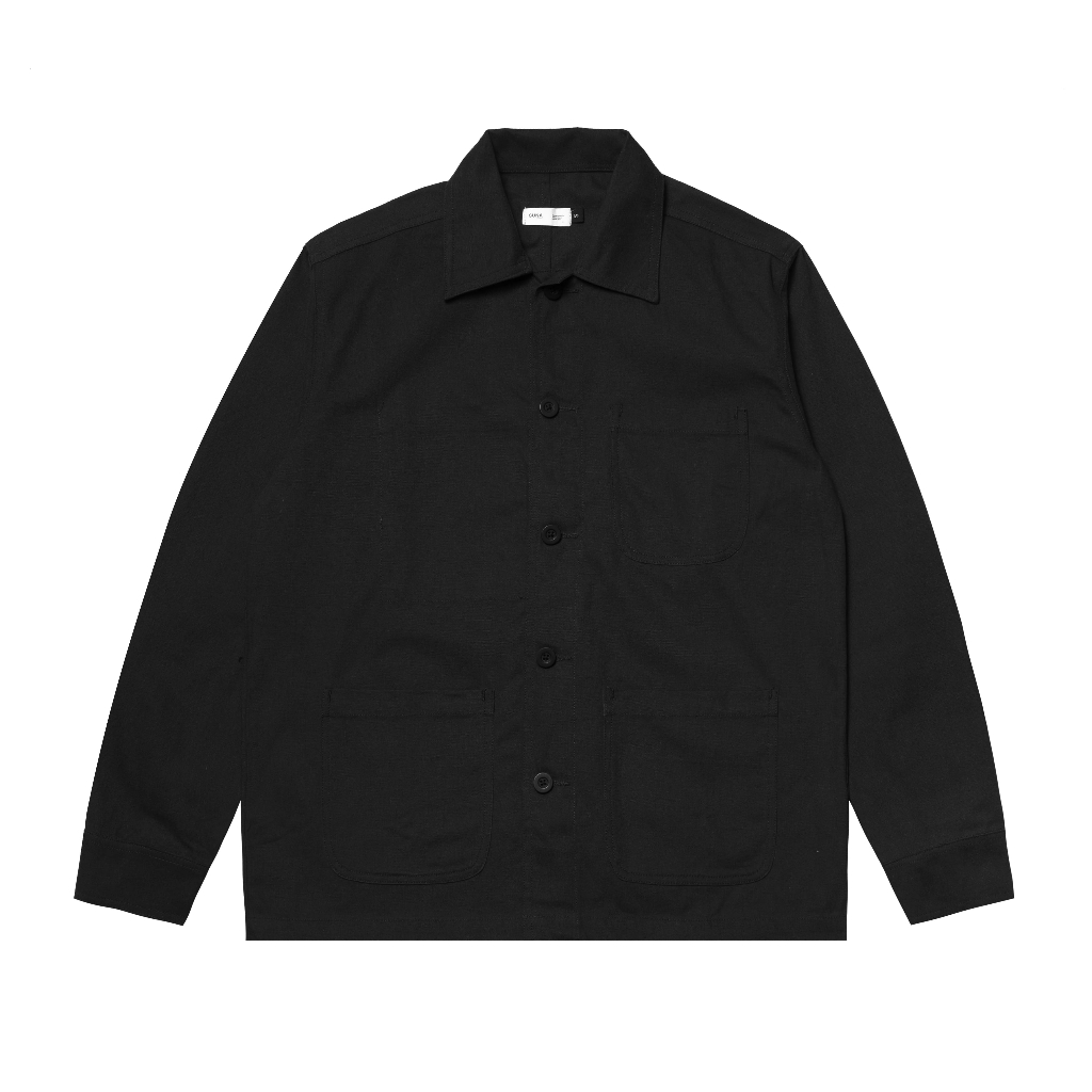 Chore Jacket Twill Outer - Rugged Black