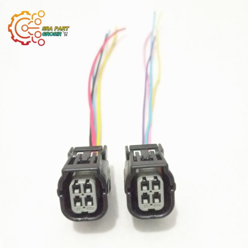 SOKET KABEL DINAMO AMPER PENGISIAN AKI ALTERNATOR HONDA JAZZ FREED BRIO MOBILIO ORIGINAL