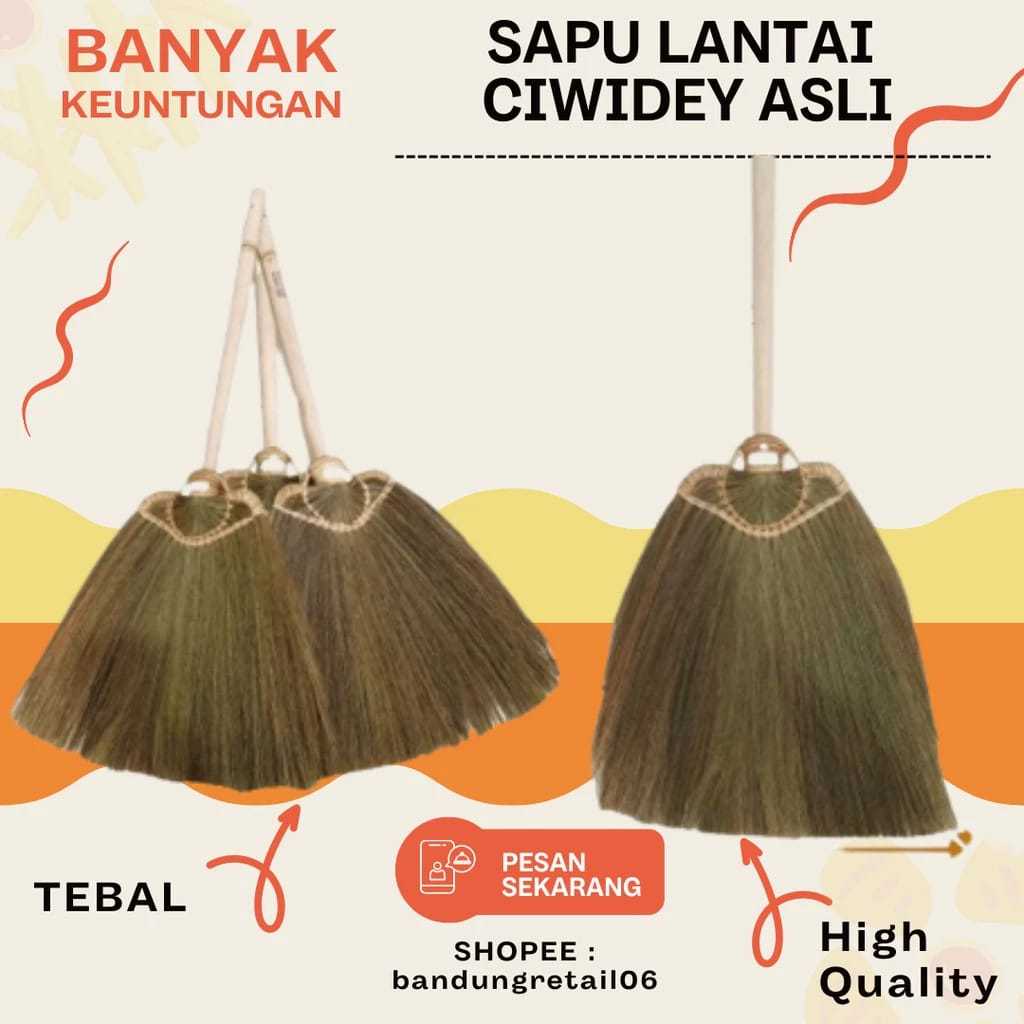 SAPU LANTAI RAYUNG / SAPU JERAMI CIWIDEY