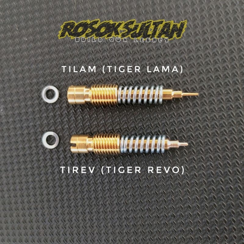 Stelan angin karbu Tiger Revo & Tiger Lama / air screw tirev tilam tilas