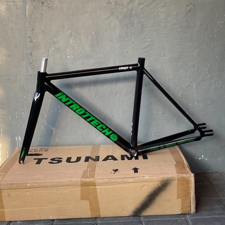 Frameset INTRO7 streetX black & green