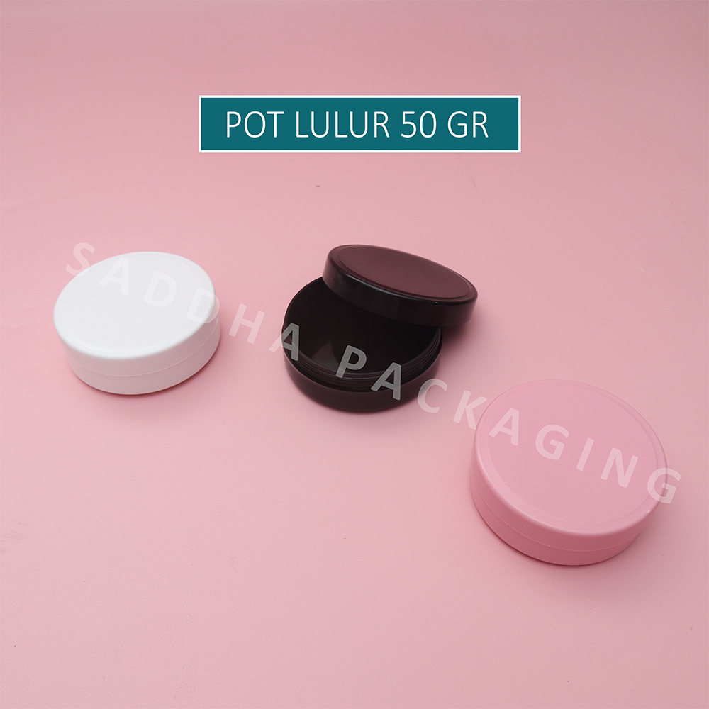 Pot Lulur 50 Gram / Pot Lulur 50gr / Pot Pomade 50gram / Wadah Lulur 50 gr / Wadah Pomade / Pot Sale
