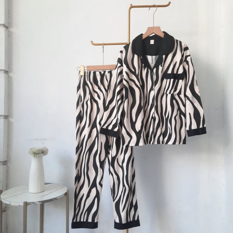 Piyama PP Kaos Kancing import