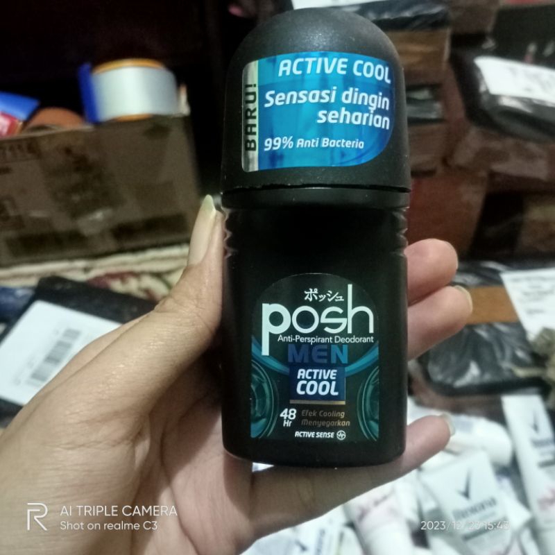 Deodorant posh Men active cool