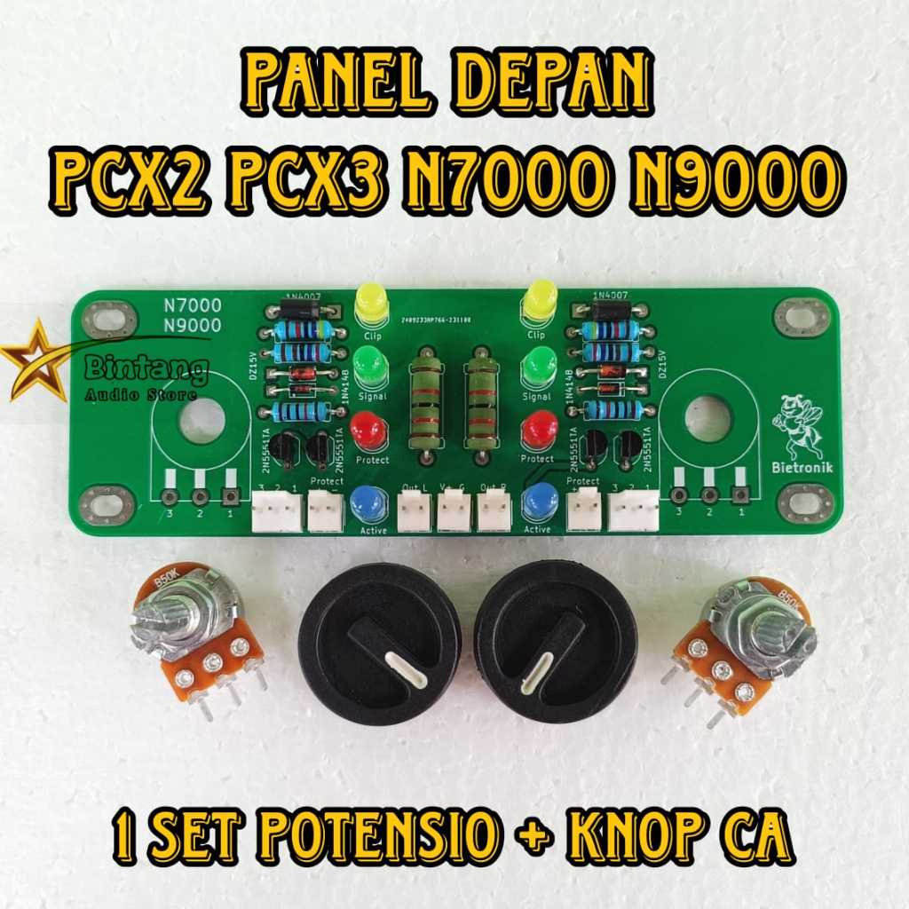 Modul LED Panel Depan Power Amplifier N7000 N9000 P9000 N10000 PCX2 PCX3 CA30 XTI2000 XTI3000
