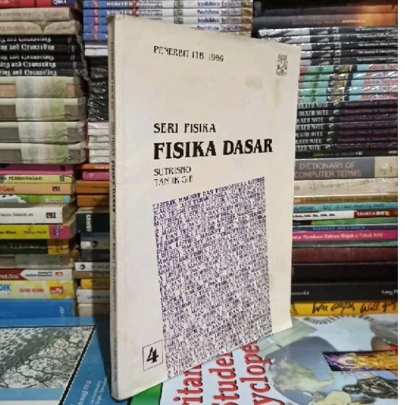 Buku Original SERI FISIKA FISIKA DASAR 4 SUTRISNO TAN IK GIE Bekas