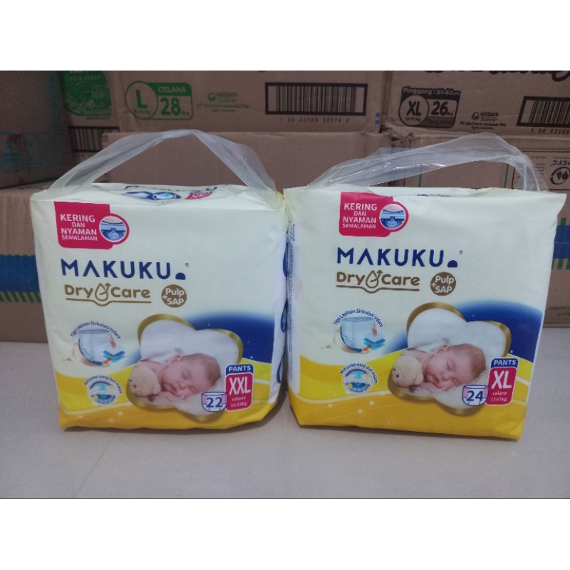 Pempers Makuku Dry Care XL24/XXL22