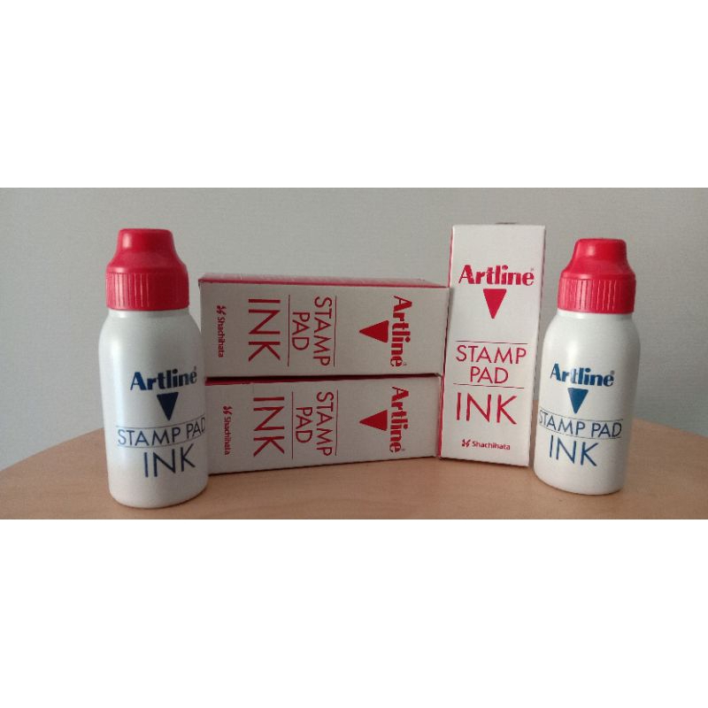 

Stamp Pad Ink Refill/isi ulang tinta stempel ARTLINE Merah