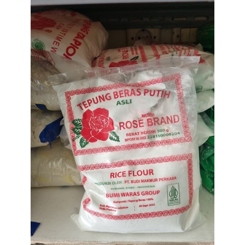 

Tepung Beras Rose Brand 500gr