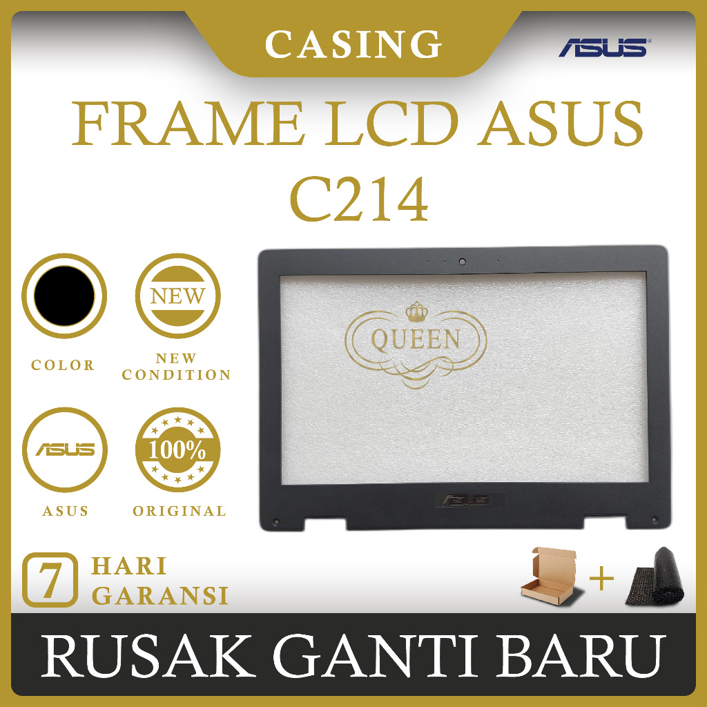 LCD FRONT BEZEL LAPTOP ASUS C214 C214MA ORIGINAL