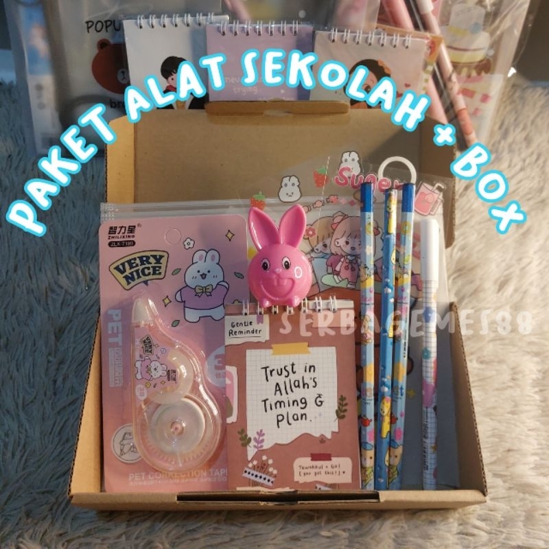 

serbagemes88 - PAKET BOX 10 in 1 ALAT TULIS LENGKAP / STATIONERY UNTUK HADIAH / HAMPERS GIFT KADO / STATIONERY SET FANCY / KADO UNIK UNTUK HADIAH / ALAT TULIS SET / ALAT SEKOLAH PULPEN BUKU DAN PENSIL / PAKET ALAT TULIS / ALAT TULIS PAKET / SEKOLAH