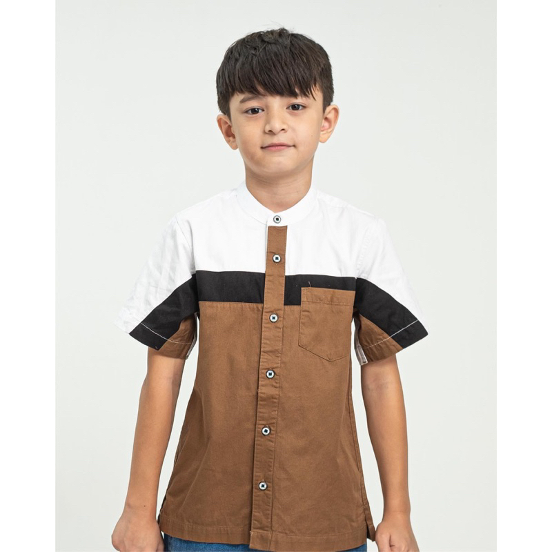 BAIHAQI KIDS KEMEJA  KOKO HAKIM LENGAN PENDEK BKA5