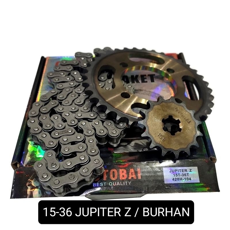 GIR PAKET BAJA GIRSET GEARSET 15-36 JUPITER Z / JUPITER BURHAN - OTOBAI