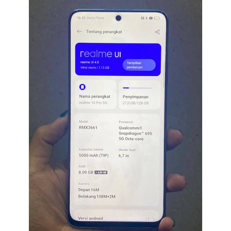 SECOND REALME 10 PRO 5G 8/128GB