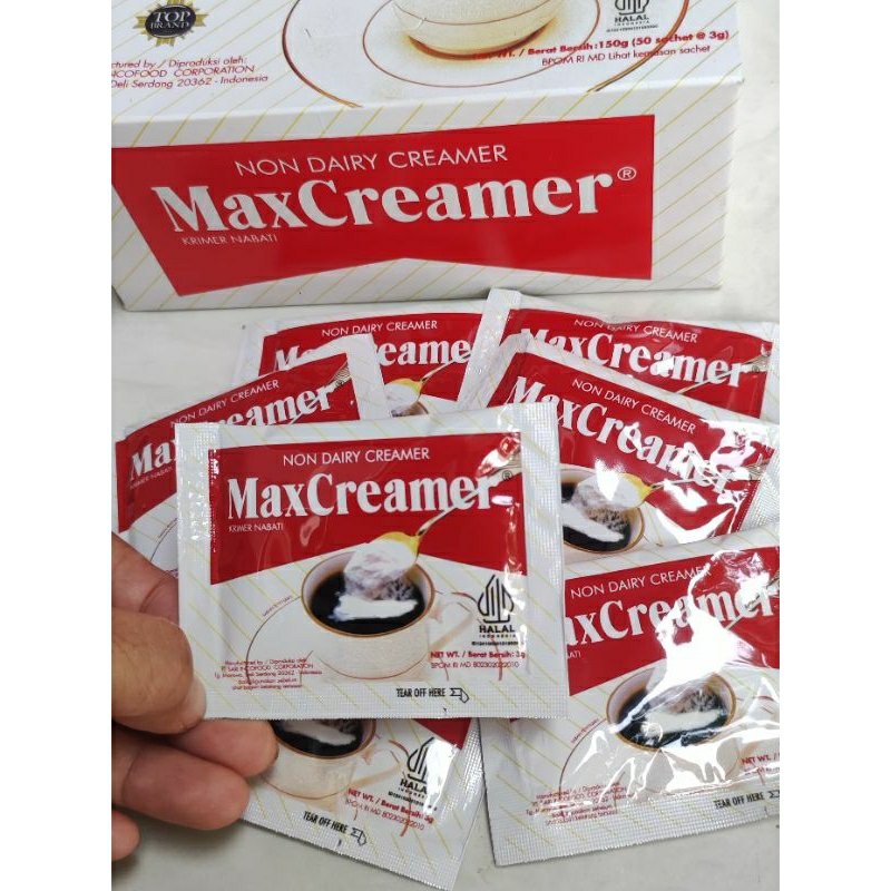 

MaxCreamer Sachet isi 10 pcs @3gram