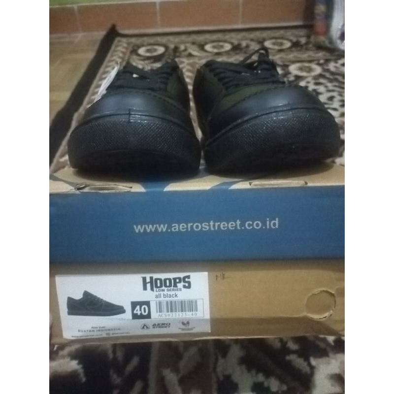 Aerostreet / Sepatu Pria / Hooops/Hitam