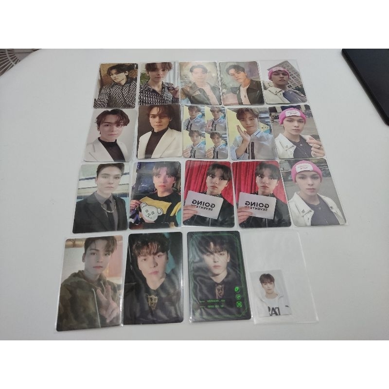 SEVENTEEN VERNON PHOTOCARD PC HENGGARAE YOUR CHOICE ATTACCA MEMBERKIT DLL