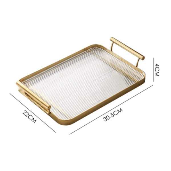 

Dijual Bianco Tray Gold Nampan Gold Emas - M Murah