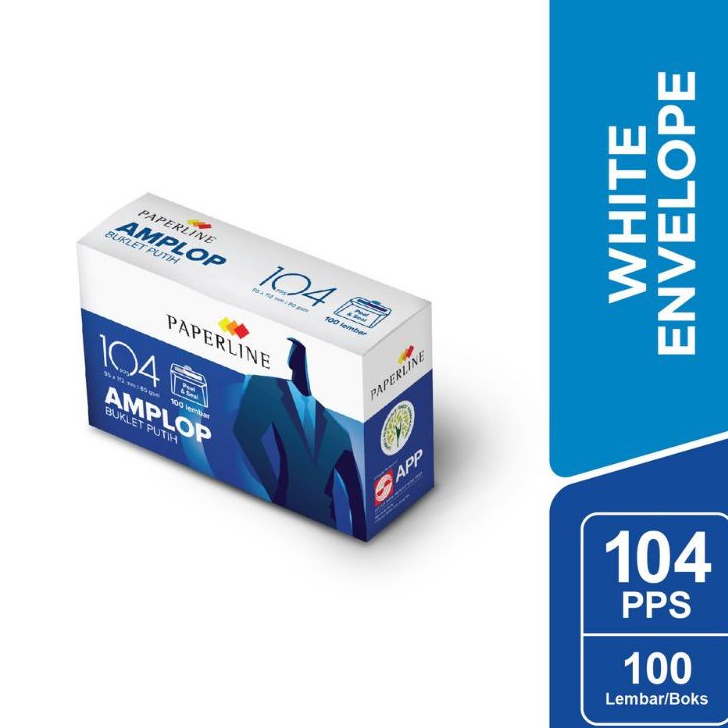 

Amplop Paperline 14 Putih Polos 8gsm 1pak