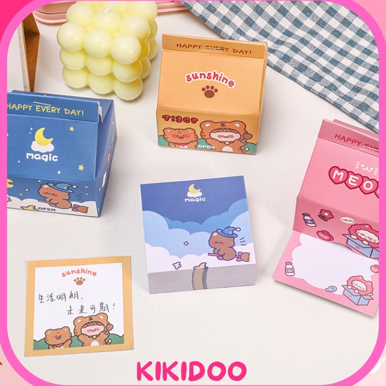 

Model Terkini Kikidoo Note Milky Box Memo Pad Kotak Susu 2lembar