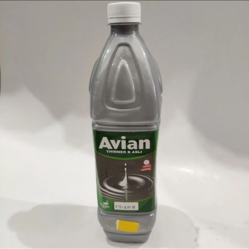 Thinner Tiner Tener Avian B Asli Pengencer Cat Sintetik Synthetic 1 Liter 1ltr 1lt