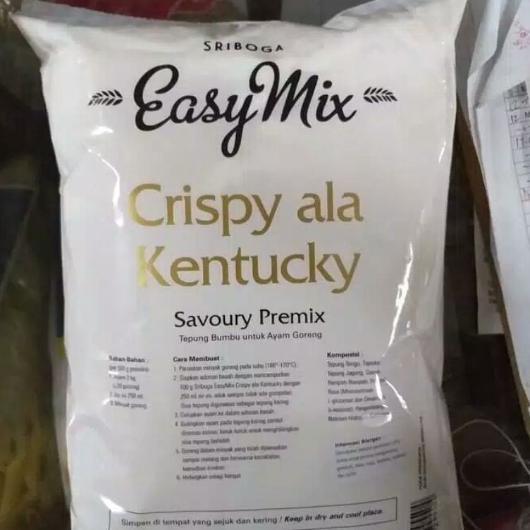 

Tepung Sriboga Easymix ala Kentucky 1kg