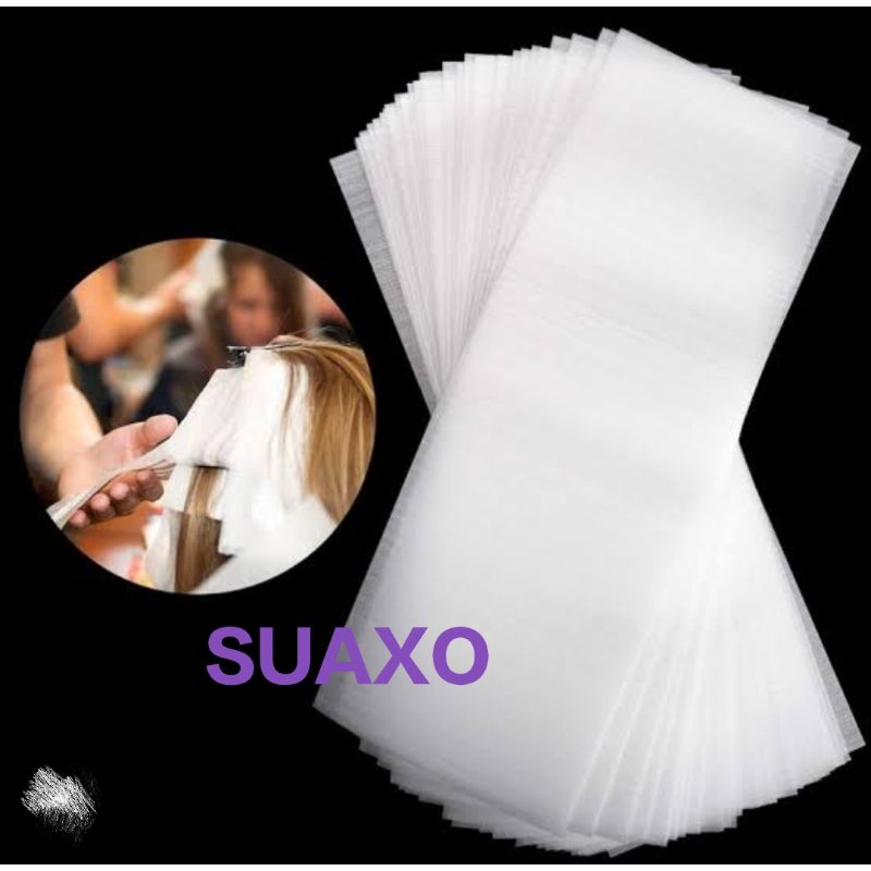 Kertas Hightlight Perwarna Cat Rambut Busa / Foil Highlight