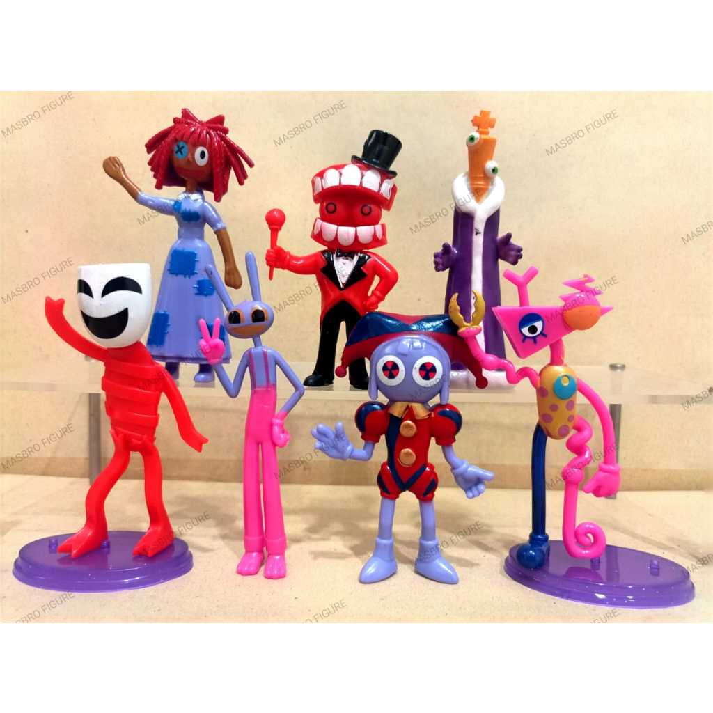 Action Figure The Amazing Digital Circus Set isi 7