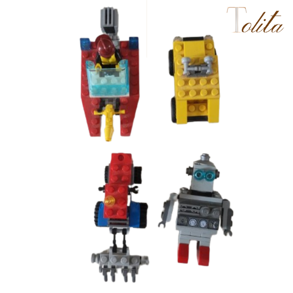 lego city 30220 30221 lego creator 30284 30283 lego robot 40128 miniatur figure / mainan anak