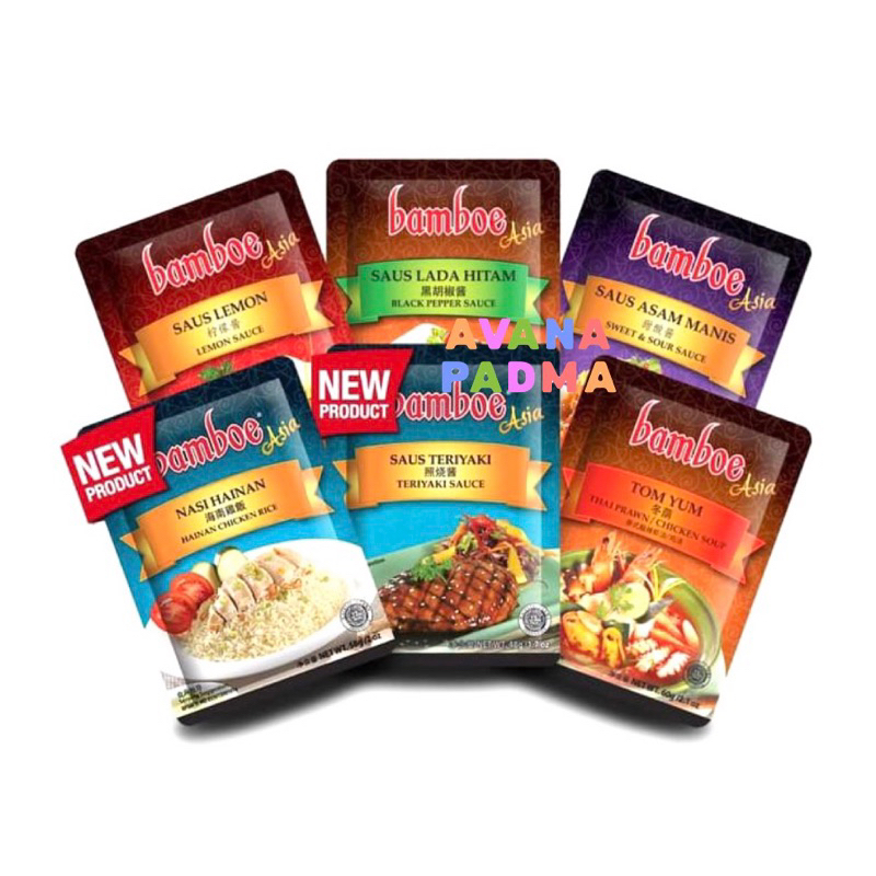 

Bamboe Asia Bumbu Masakan (5 Varian)