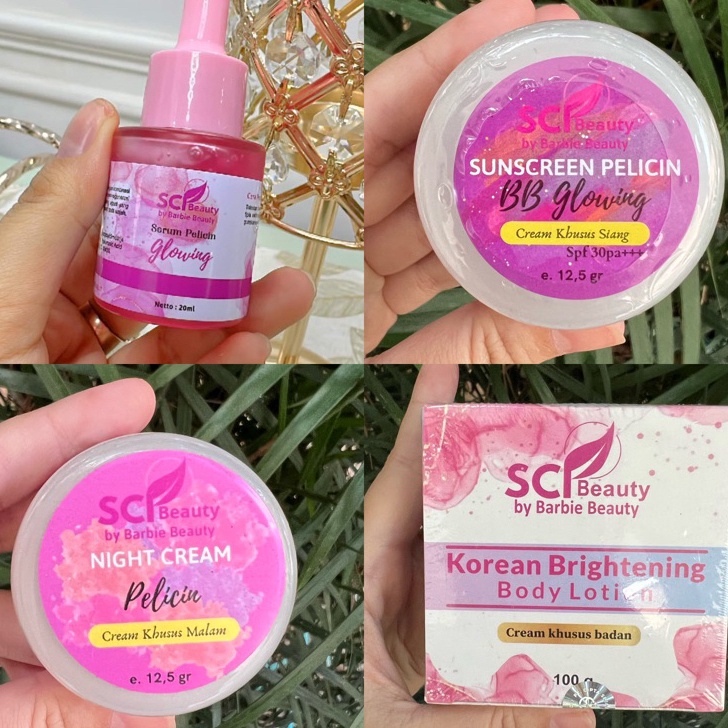 Pasti Murah ALL PRODUCT SCI BARBIE BEAUTY  SUNSCREEN BB GLOW  SALEP PELICIN  SERUM PELICIN  KOREAN B