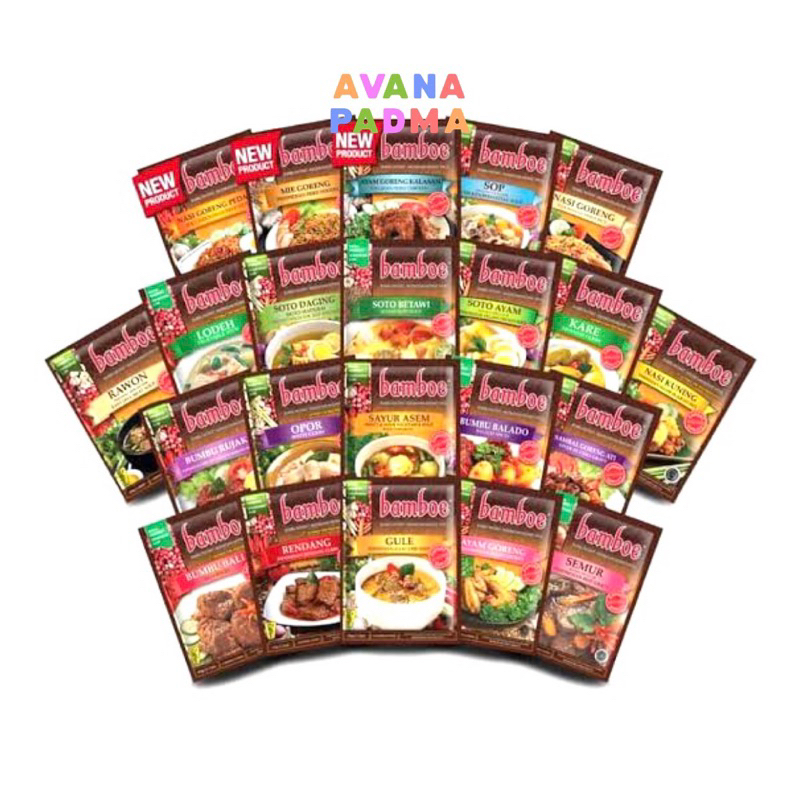 

Bamboe Bumbu Masakan (16 Varian)