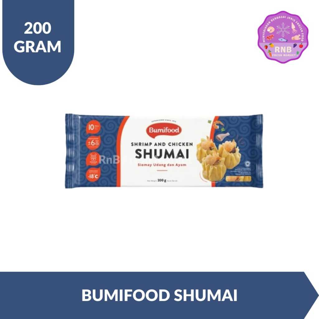 Bumifood Shumai Ayam Netto 200 Gram