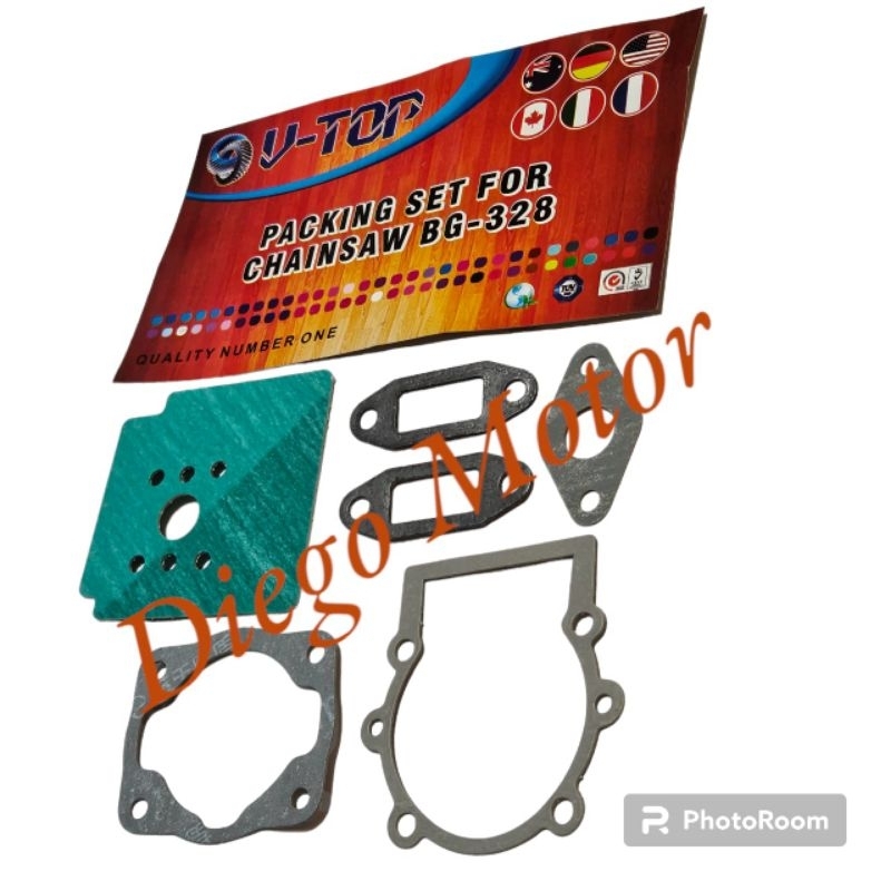 BG328 Paking Set Komplit Import Murah Mesin Potong Rumput 2tak 328 FR3001 FR3000 388