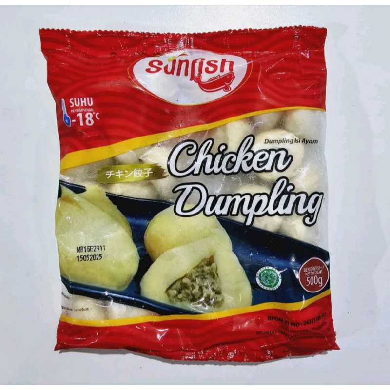 

SUNFISH DUMPLING CHICKEN 500g