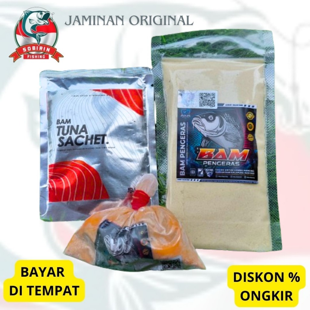 Paket umpan ADUN MANCING  - paket umpan amis kuning premium tinggal tambah kroto