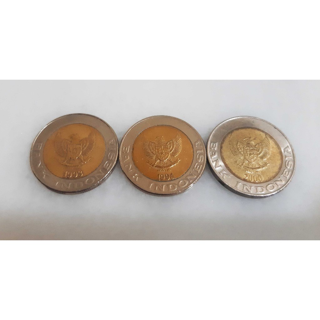 uang koin 1000 kelapa sawit 1993 - 1994 -2000 - Original