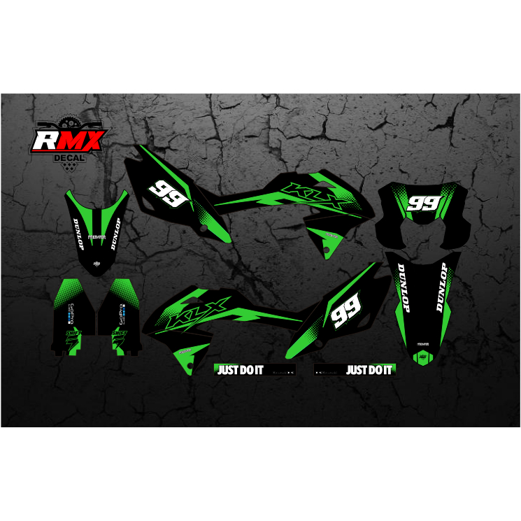 DECAL KLX BF FULLBODY (052) DEKAL STIKER KLX 150 BF/G/L/SE/EXTREME/NEW 2016 2017 2018 2019 2020 2021