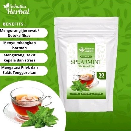 

XPRESS SPEARMINT TEA TEH SPEARMINT ISI 3 TEA BAG